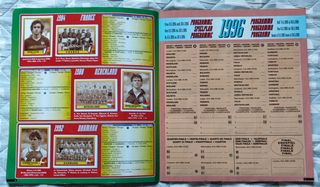 Album Panini Eurocopa 1996 Completo