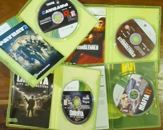 Lote 4 juegos gansters Xbox 360