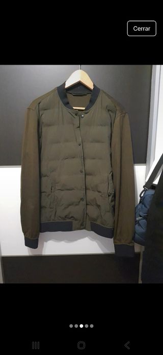 Chaqueta Bomber Verde Oliva