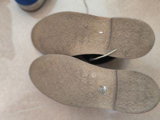 Botas de ante marrones talla 43