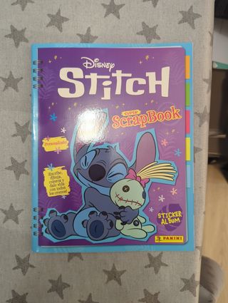Álbum Panini Stitch SuperScrapBook Disney