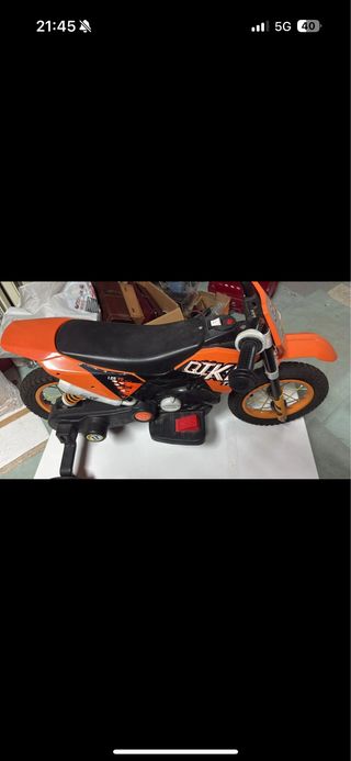 Moto elettrica per bambini 6V modello QIKE 125