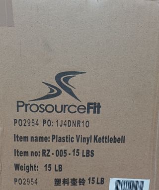 Pesa Rusa ProsourceFit Vinilo Kettlebell (7 Kg)