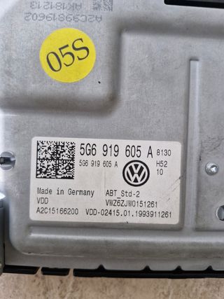 Pantalla Coche VW 5G6 919 605 A