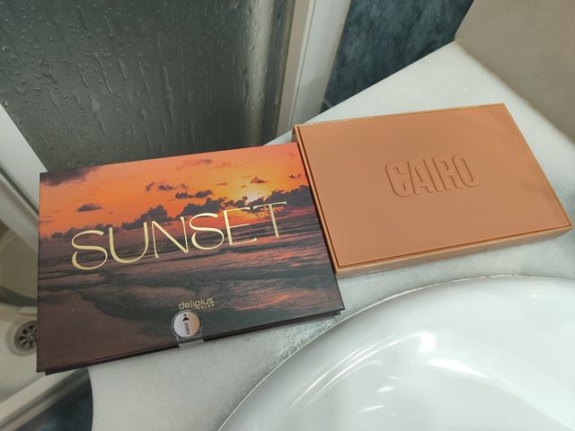 Set 2 Paletas Maquillaje Deliplus Sunset Cairo
