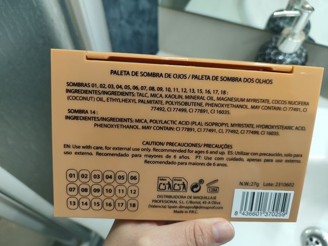 Set 2 Paletas Maquillaje Deliplus Sunset Cairo