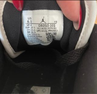 Nike Air Jordan 1 Low Negro Blanco
