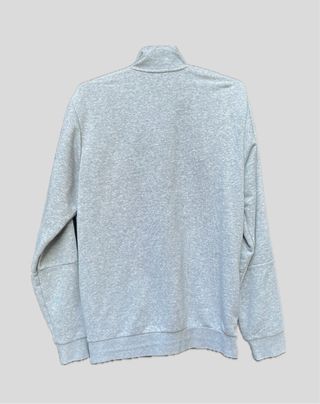 Sudadera Adidas Gris con Rayas Negras