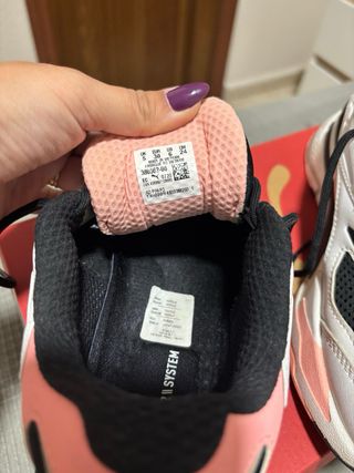 Zapatillas Puma Mujer Talla 38 Rosa y Blanco