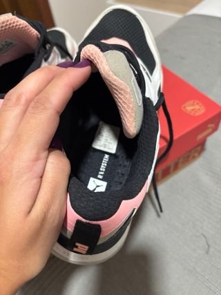 Zapatillas Puma Mujer Talla 38 Rosa y Blanco