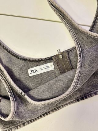 Top Zara Gris