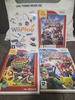 Lote de 4 Juegos para la Wii