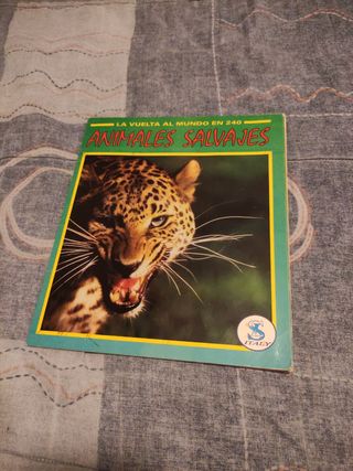 Álbum de Cromos Animales Salvajes Italy SL