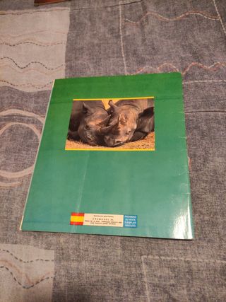 Álbum de Cromos Animales Salvajes Italy SL