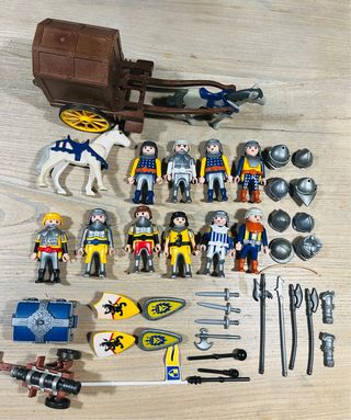 Auto Playmobil Caballeros Leon