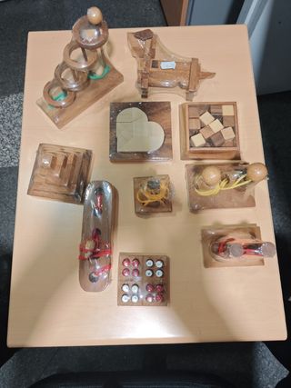 Juegos de madera educativos