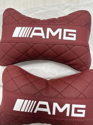Reposacabezas AMG de cuero nuevos