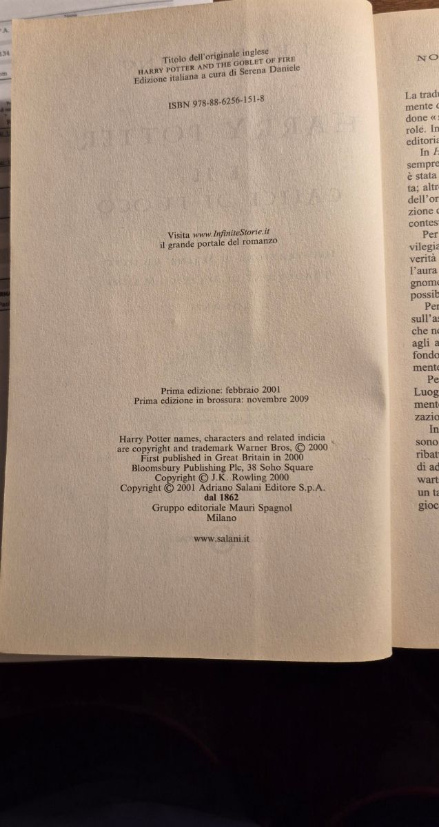 Harry Potter e il calice di fuoco