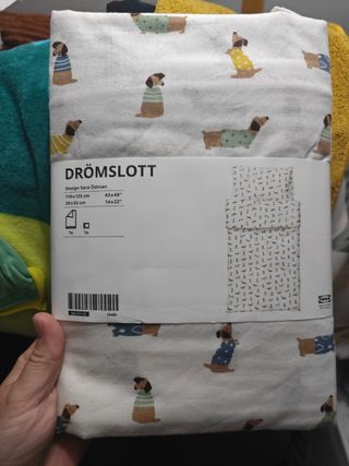 Funda Nórdica IKEA DRÖMSLOTT Perros Salchicha