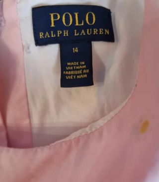 Vestido Ralph Lauren  niña