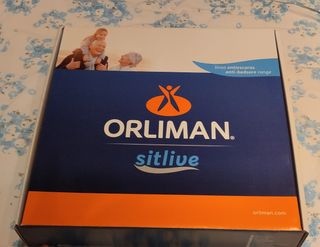 Cuscino Orliman D80 nero T/S 45. Per sedie a rotelle