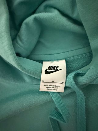 Sudadera Nike Verde Azulado