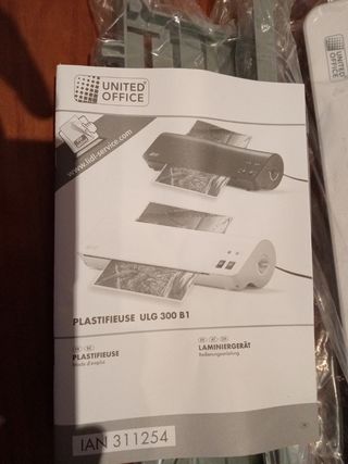 Plastificadora United Office A3