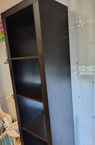 Estantería Ikea Kallax Negra Café