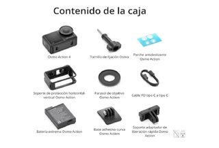 Cámara de Acción DJI Negra