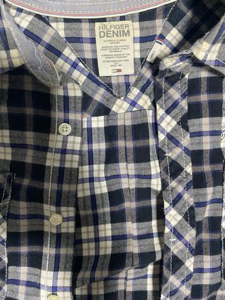 Camisa Hilfiger Denim Algodón Cuadros