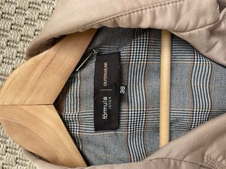 Gabardina Fórmula Joven Talla 38 Beige