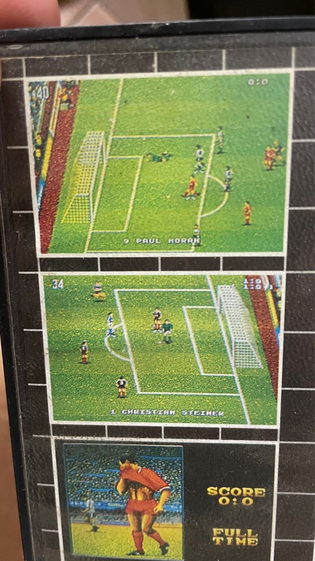 European Club Soccer - SEGA Mega Drive