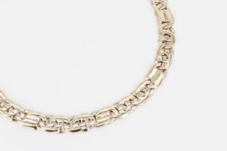 Pulsera De Oro Blanco De 18K.. Ref: 069-05-00410