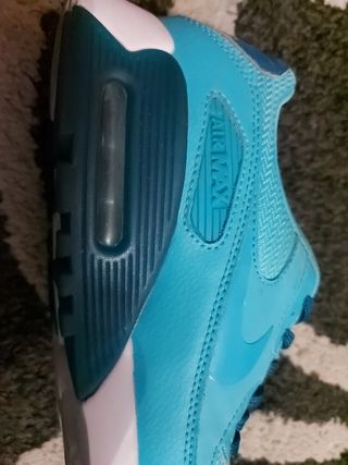 Nike Air Max 90 Mujer Azul/Turquesa