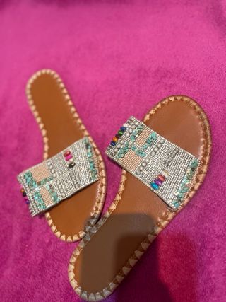 Cholas de mujer con pedrería