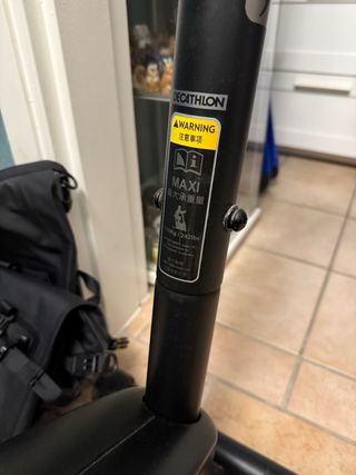 Bicicleta Estática Domyos Essential Negra