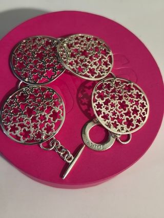 Pulsera Tous Flores Plata