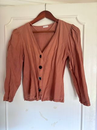 Camisa Oysho manga larga botones