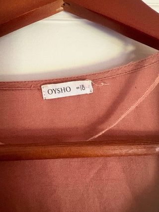 Camisa Oysho manga larga botones