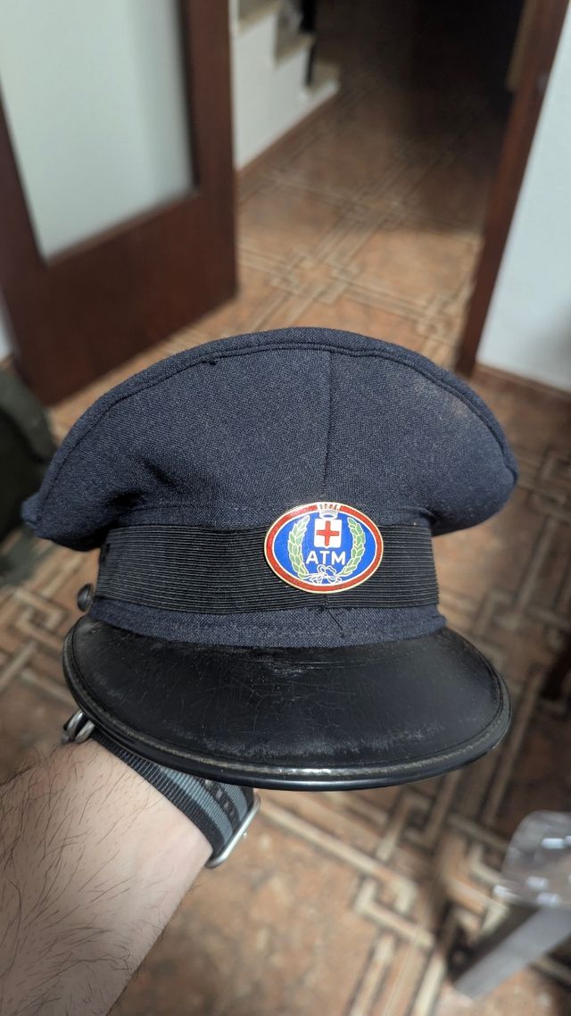 Gorra Conductor Ferrocarril Italia