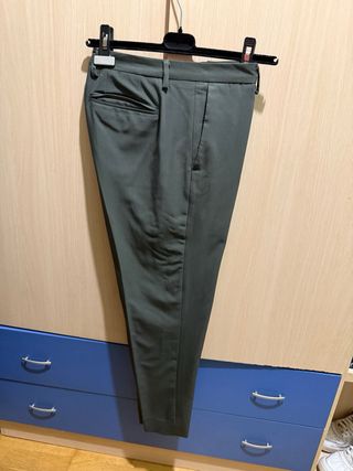 Americana y Pantalón Traje Zara Verde