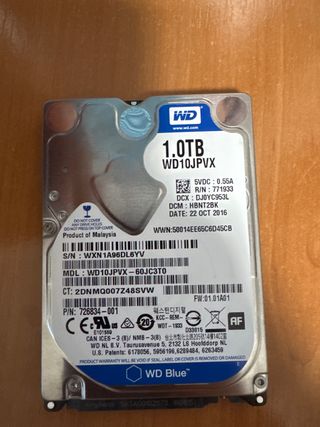 Disco Duro WD 1TB