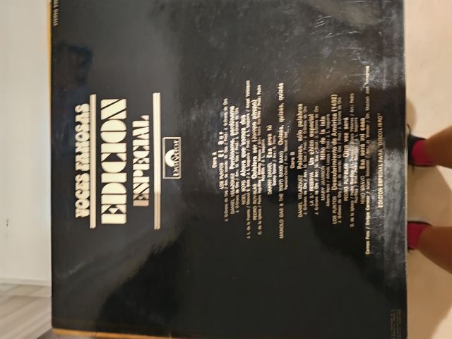 Vinilo Voces Famosas Edición Especial
