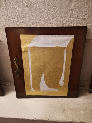 Puertas de mueble de salón con ornamento