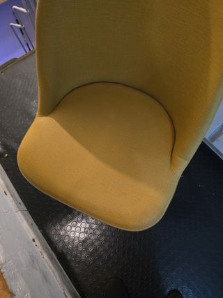 Sillas cómodas tela y goma