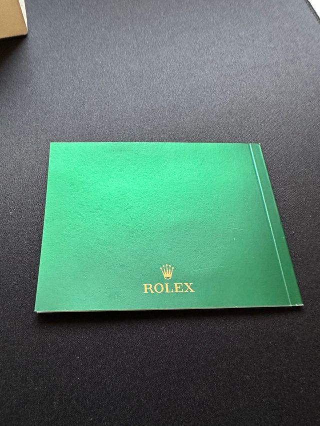 Original Rolex Datejust Manual Instrucciones