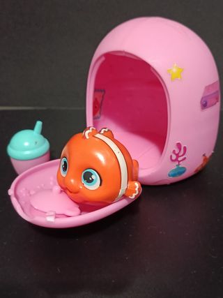 Bebés llorones con carrito  y mascota de regalo