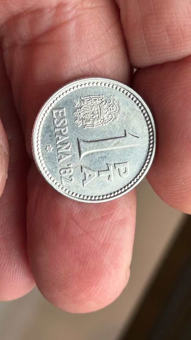 Moneda 1 Peseta España 1982