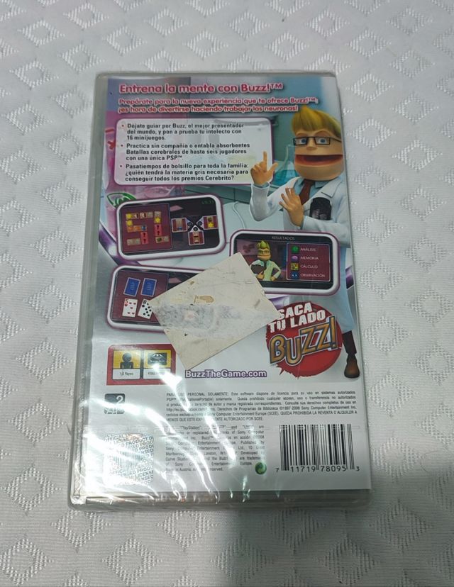 Buzz! Cerebros en Acción PSP