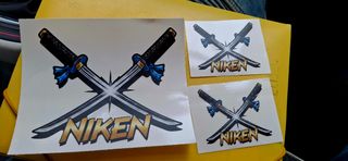 Pegatinas Yamaha Niken - Espadas